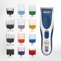 Wahl Colour Pro Cordless Hair Clipper Kit, Neck Duster, Colour Coded Combs, Hair Clippers for Men, Head Shaver, Men's Hair Clipper, Easy Home Haircutting, Family Haircuts. 