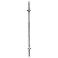 3ft 4ft 5ft 6ft Solid Iron Rod Body Building Dumbbell Rod Dumbel Weight Plates Bench Press Rod + Locks. 