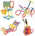 Educational Early Learning Creative Smart Stick Building Blocks Brain Toys for kids Boys Girls - Bricks Puzzle Sticks Buildings Brick Block Toy For Children - 99 Pcs. 