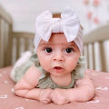 3Pcs/Set Cute Bowknot Baby Headband Soft Nylon Elastic Newborn Infant Hairband Solid Color Girls Hair Band Baby Hair Accessories. 