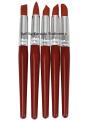 5pcs Professional Silicone Rubber Tip Paint Brushes Set. 