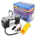 Air Compressor Tire Infiltrator, Portable Car Air Compressor With Instrument Multi-Function Car Air Pump, With 3 Nozzle Adapters, Suitable For Car Tires, Bicycles, Trucks. 