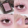 Peach Pink Punk Smoky Eyeshadow Palette Pearlescent Lying Silkworm Brightening Eye Pigment Matte Glitter Press Powder Eye Shadow. 