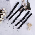 5x Black wrist strap lanyard hand grip string for nintendo wii remote controller. 