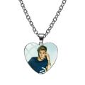 Famous Justin Bieber Chain Necklace Plated Necklace Heart Jewellery Handmade Cool For Men. 