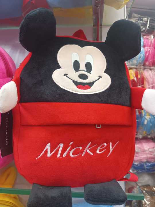 Cartoon Character Backpack for Small Kids plush Stuff Bag Size 13 ...