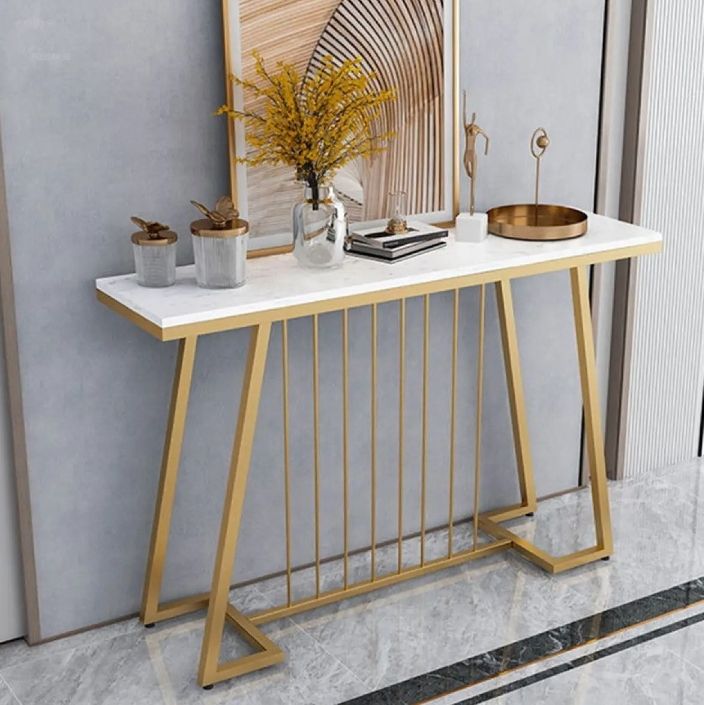 New%20Console%20Table%20in%20Golden%20Finish%20with%20Laminated%20Marbel%20Effect%20Wood%20Top%20For%20Living%20Room,%20Hallway%20&%20Entryway%20Table%20-%20Image%204