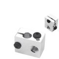 Aluminum heat block 20x16x12 E3D V6. 