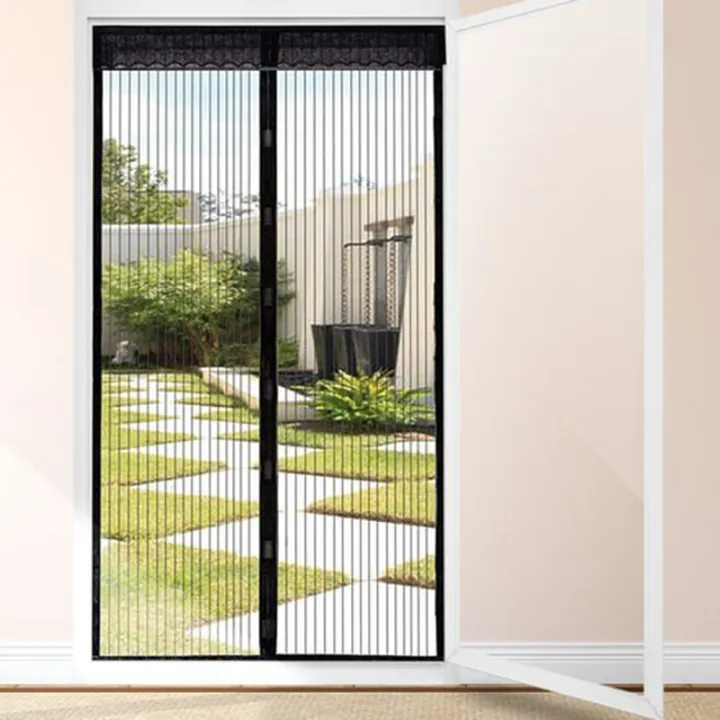 AFFAN'S%20Hub%20-%20Anti%20Mosquito%20Net%20-%20Size%20100x210cm%20-%20Magnetic%20Mesh%20Curtain%20-%20Screen%20Door%20Curtain%20Net%20-%20Hands%20Free%20Anti%20Mosquito%20Curtain%20-%20Automatic%20Closing%20Door%20Mesh%20-%20Anti%20Insect%20Bug%20Fly%20Partition%20Striped%20Door%20Curtain%20only%20for%20wooden%20door%20-%20Size%20100x210cm%20-%20Image%206
