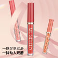 MUGELEEN Cross-border Non-Stick Cup Lip Gloss Set Matte Lip Gloss 10 Packs Foreign Trade Liquid Lipsticks European and American Makeup. 