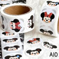 Kawaii Sanrio's New Round Seal Sticker Cute Pochacco Cinnamoroll Girl's Heart Hand Account Decoration Sticker. 