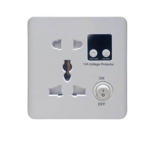 Wall Socket with Built-in Timer, Voltage Protection