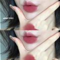 Cappuvini Concentrated Lip Glaze Matte Lip Glaze Lip Gloss Affordable Autumn and Winter Student Girls Velvet Domestic Makeup Lipstick. 