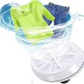 Mini Dishwasher and clothswasher Portable Ultrasonic Intelligent  USB  Household Electric Wave Vibration Washing Machine, Waterproof (2 in1). 