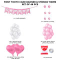 First Tooth  Card Banner Theme Collections, Baby's First Teeth Decorative Banners Backdrop, Decor Parties Supplies, Baby Boy & Girl For Children, Kids : WlPW7yLm. 