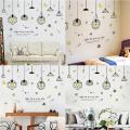 Modern Star Moon Wallpaper Background Baby Room Home Office Wall Sticker Decor. 
