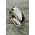 New Silver Stainless Steel Ring For Men And Women . 
