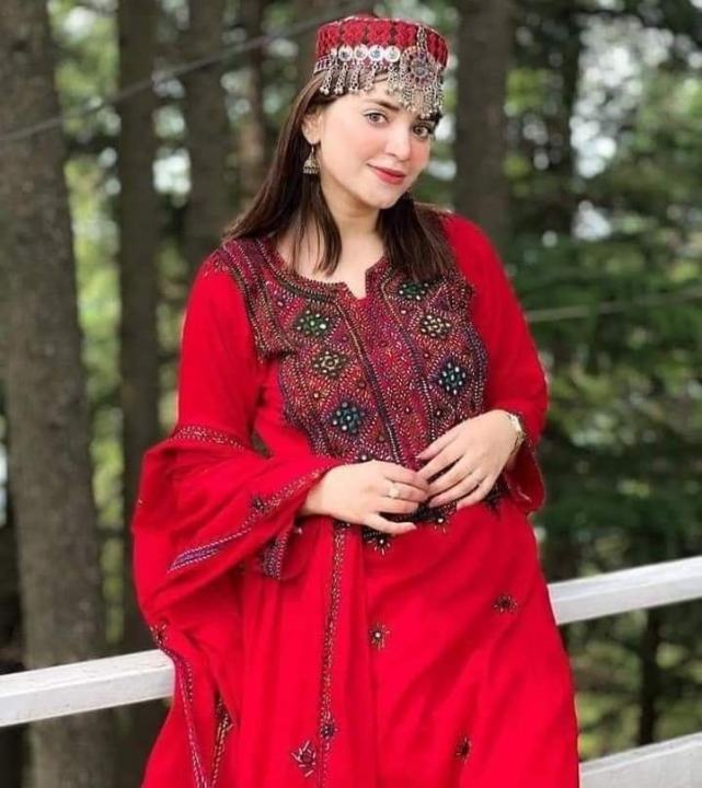 Balochi Hand Embroidered 3 Piece Dress for Women Girls Daraz.pk