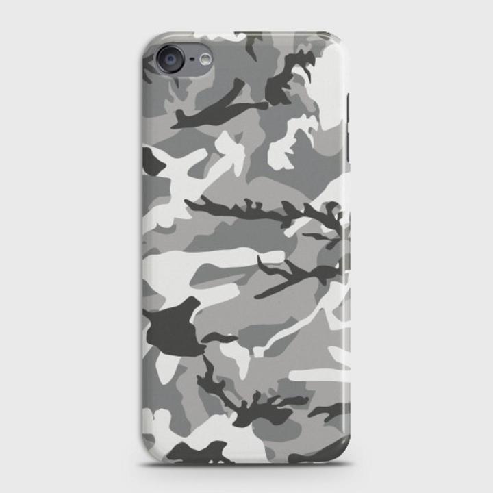 iPod Touch 7 Grey Camouflage Hard Protection Case