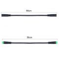 Electric Bicycle Ebike 5 Pin Male to Male Display Extension Cable Connector for Bafang Mid Motor BBS01/BBS02/BBSHD. 