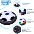 Air Floating Soccer Ball With LED Light And Soft Foam Bumper(Battery Operated). 