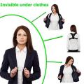 ADJUSTABLE Body Posture Corrector Belt (Back & Shoulder Support Brace) for Men & Women. 