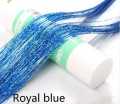 Sparkle Hair Tinsel Rainbow colored 93cm Hair Laser False Hair Extensions Decor Glitter Strings For Girls. 