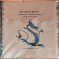 Sketch Book Hard binding Spiral Sketch & Watercolor Book size  A5 152.4 x 203.2 mm / A4 209 x 297mm / 10x15 inch or 254 x 381 mm / A3 298.45 mm x 419.1 mm (Approx. 18-20 Sheet) Art# M247-D Sketch Book-St-APDF-009. 