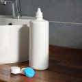 High Quality Optical Contact Lens Case, Lens Case, Contact Lens Box, Blue and White, Colourful Contact Lenses Set for Home, Travel, Soft Hard Contact Lens. 