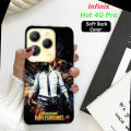 Infinix Hot 40 Pro Back Cover - PUBG Soft Case. 