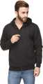 Export left over winter Fleece stylish plain long zipper zip hoodies hoodie hudies for mens men (Black) (grey). 