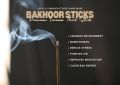 Bakhoor Round Sticks - 12 Sticks with Stand | Scented Smoke. 
