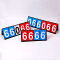 Billiards Score Card Badminton Game Scoreboard Basketball Card Counter Table Tennis Four-Digit Score Board Game. 