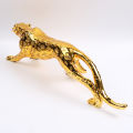 Panther for Car Dashboard Decoration Golden Tiger Leopard Ornaments Animal Cheetah for Auto Interior Accessories Home Decoration. 