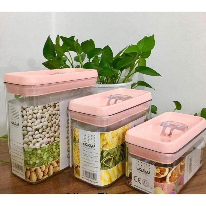 Limon Acrylic Airtight Lock Jars