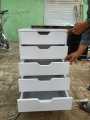 5 Drawer, Best Storage Organization,kitechens,Office ,bedrooom 5 drawer, White. 