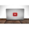 YouTube Original Logo Laptop Skin Vinyl Sticker Decal, 12 13 13.3 14 15 15.4 15.6 inch Laptop Skin Sticker Cover Art Decal Protector Fits All Laptops. 