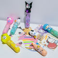 Sanrio Cute Cartoon Mini Highlighter Creative Multi Color Marker For Students To Draw Key Paintings Marker Pen Stationery. 