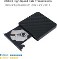 External CD Drive, USB 3.0 Portable CD/DVD +/-RW Drive DVD/CD ROM Rewriter Burner Compatible with Laptop Desktop PC Windows Linùx MácBook etc.. 