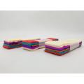 CRAPE PAPER RIBBONS PACK OF 3 RIBBONS 9 COLORS IN ONE RIBBON. 