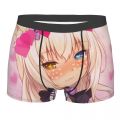 Chocola And Vanilla NekoPara Underwear Men Printed Customized Anime Cartoon Game Boxer Shorts Panties. 