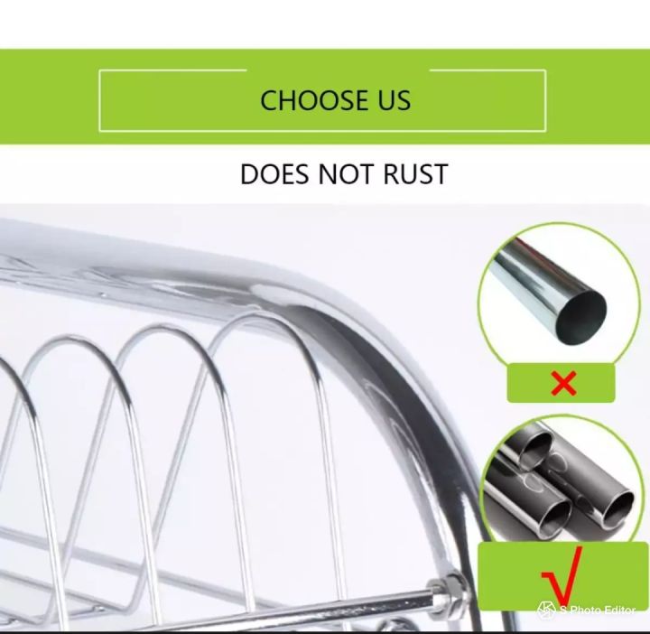 cromed%20steel%20G%20shape%20dish%20rack%20crockery%20stand%203%20portion%20-%20Image%204