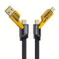 Mecha K-87 4 In 1 Multi Usb Pd Charging Cable 27W & 65W (Type-C To C, C To Lightning, Usb To C, Usb To Lightning). 