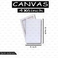 1 Piece Of 4X6 Inches Canvas For Painting - 4 x 6 Canvas Board. 