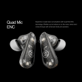 Zero® Klarity Zbuds Wireless Earbuds | Transparent  Earbuds | Bluetooth 5.4v Gaming Earbuds | 13mm Base Driver Earbuds | Quad Mic ENC  Earbuds for Calling | Bluetooth Earbuds for iOS and Android | Best Earbuds for Men and Women. 