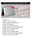 【Mary DAI Store】Wood Case for Macbook Pro 13 A2289 A2251 2020 Clear for Mac book A1708 A2159 Case for A1989 A1706 Touch Bar. 