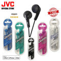 JVC Gumy Orange Earphones R9 Style | Ultra Bass 13.5mm Driver | Soft Rubber Fit | No Mic | Tangle-Free Wired Earbuds | Open Box Gaming Handfree | Affordable Sound for Music & PUBG in Pakistan. 
