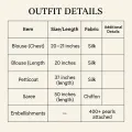 Saree for Women Season Chiffon Fabric Stitched Embroidered Pearl Chiffon Saree With Blouse & Petticoat Multi Colors. 