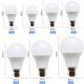 【NEW】 LED Bulb B22 Lamp Bayonet Lampada Warm White Ball Light 21W 18W 15W 12W 9W 6W 3W Cold White Bombill AC 110V 220V 240V. 