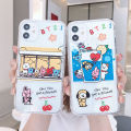 bt21 Kawaii Anime Kpop CHIMMY TATA COOKY Mobile Phone Case Iphone11 12 13Pro Cartoon Cellphone Cover Transparent Anti-Drop Shell. 